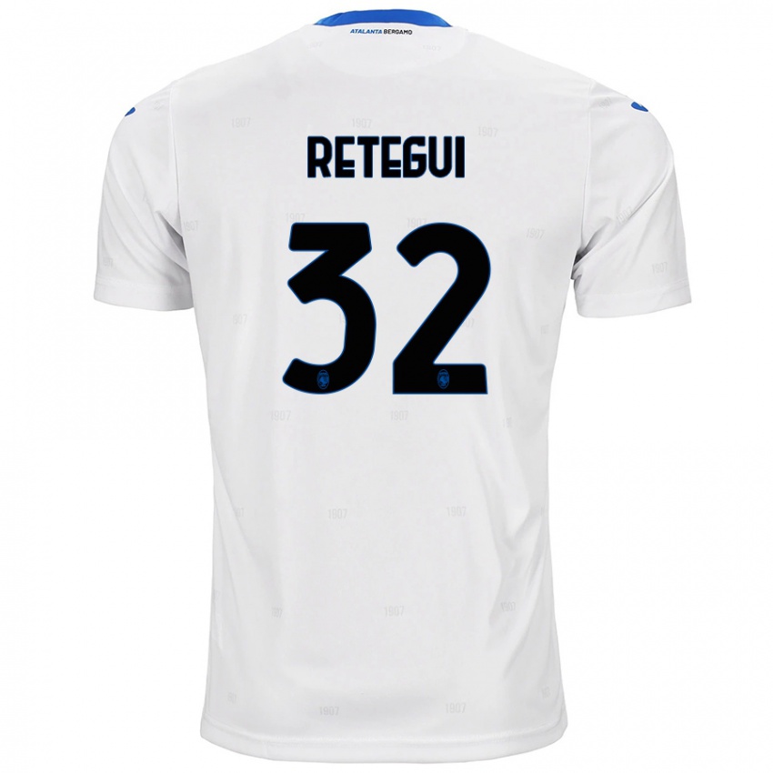 Kinder Mateo Retegui #32 Weiß Auswärtstrikot Trikot 2024/25 T-Shirt Schweiz