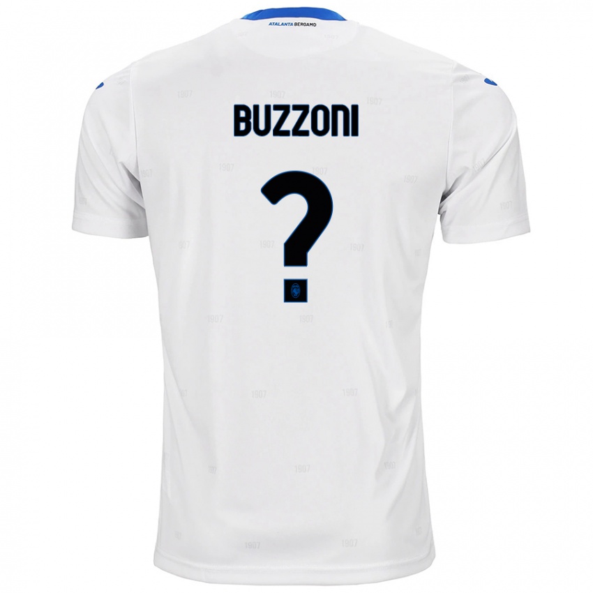 Kinder Giorgio Buzzoni #0 Weiß Auswärtstrikot Trikot 2024/25 T-Shirt Schweiz