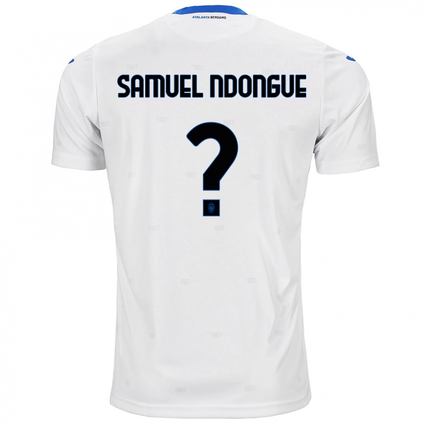 Kinder Frederick Samuel Ndongue #0 Weiß Auswärtstrikot Trikot 2024/25 T-Shirt Schweiz