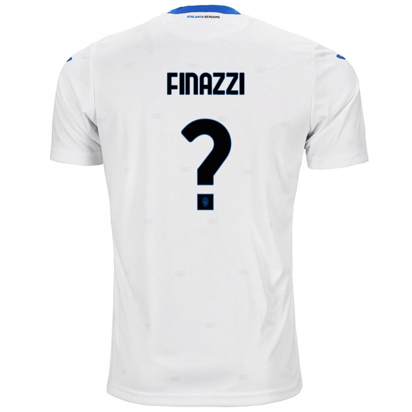 Kinder Riccardo Finazzi #0 Weiß Auswärtstrikot Trikot 2024/25 T-Shirt Schweiz