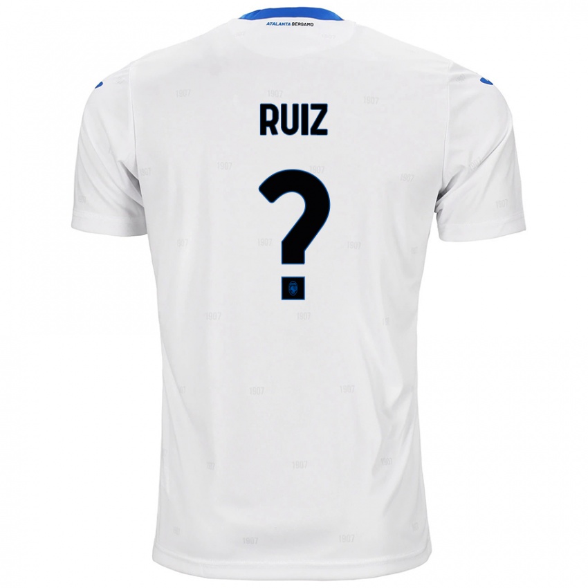 Kinder Gerard Ruiz #0 Weiß Auswärtstrikot Trikot 2024/25 T-Shirt Schweiz