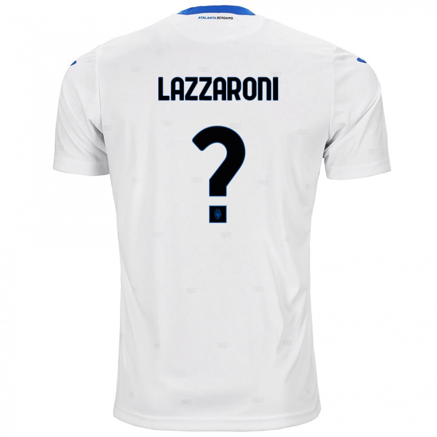 Kinder Andrea Lazzaroni #0 Weiß Auswärtstrikot Trikot 2024/25 T-Shirt Schweiz