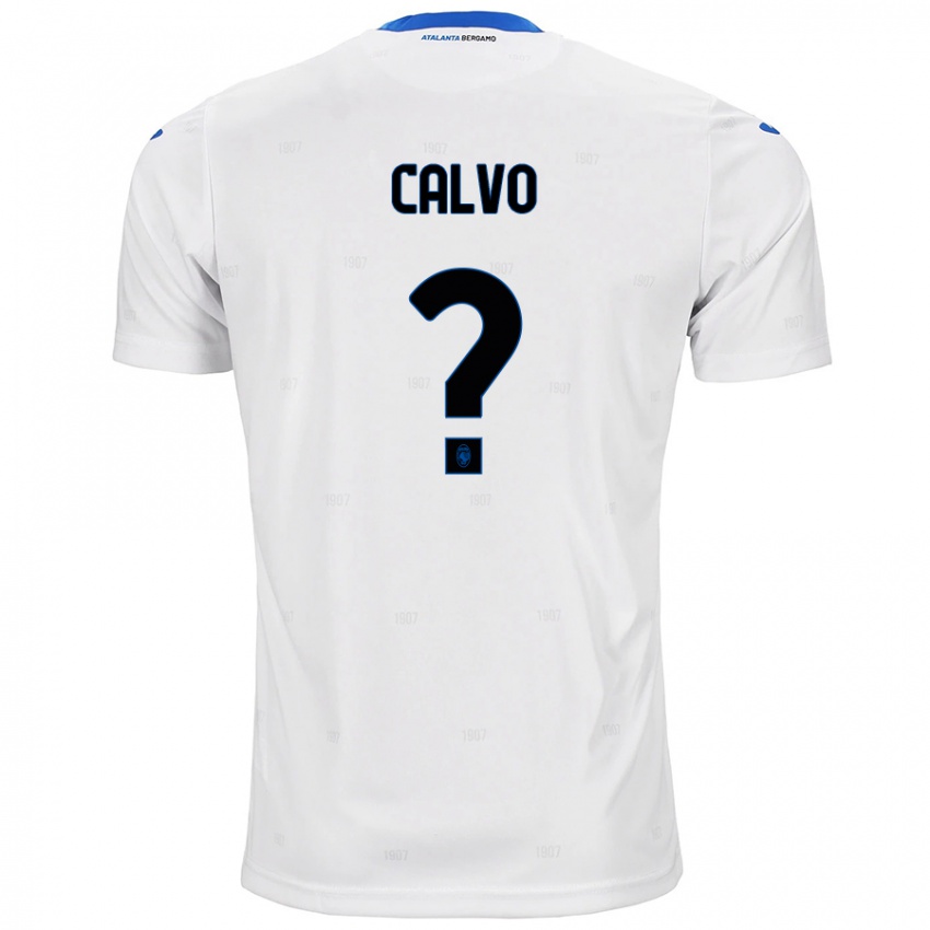 Kinder Filippo Calvo #0 Weiß Auswärtstrikot Trikot 2024/25 T-Shirt Schweiz