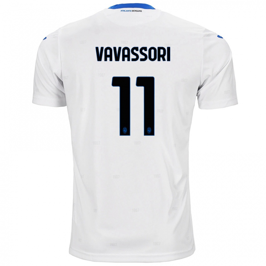 Kinder Dominic Vavassori #11 Weiß Auswärtstrikot Trikot 2024/25 T-Shirt Schweiz