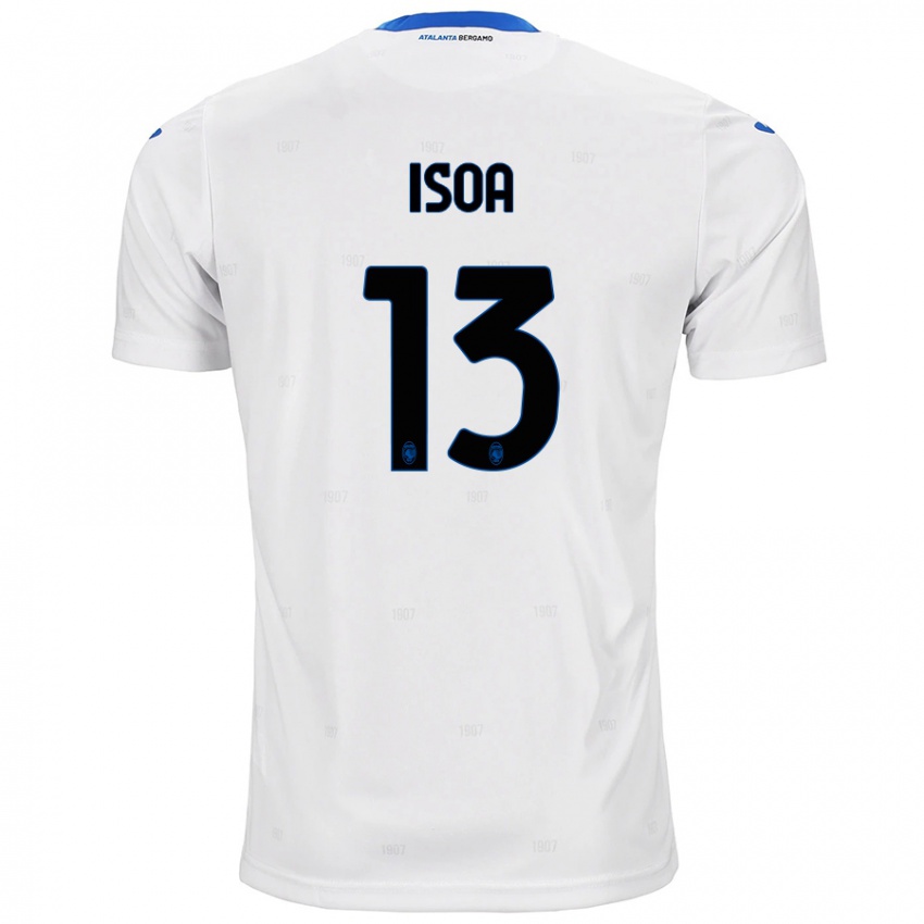 Kinder Isaac Isoa #13 Weiß Auswärtstrikot Trikot 2024/25 T-Shirt Schweiz