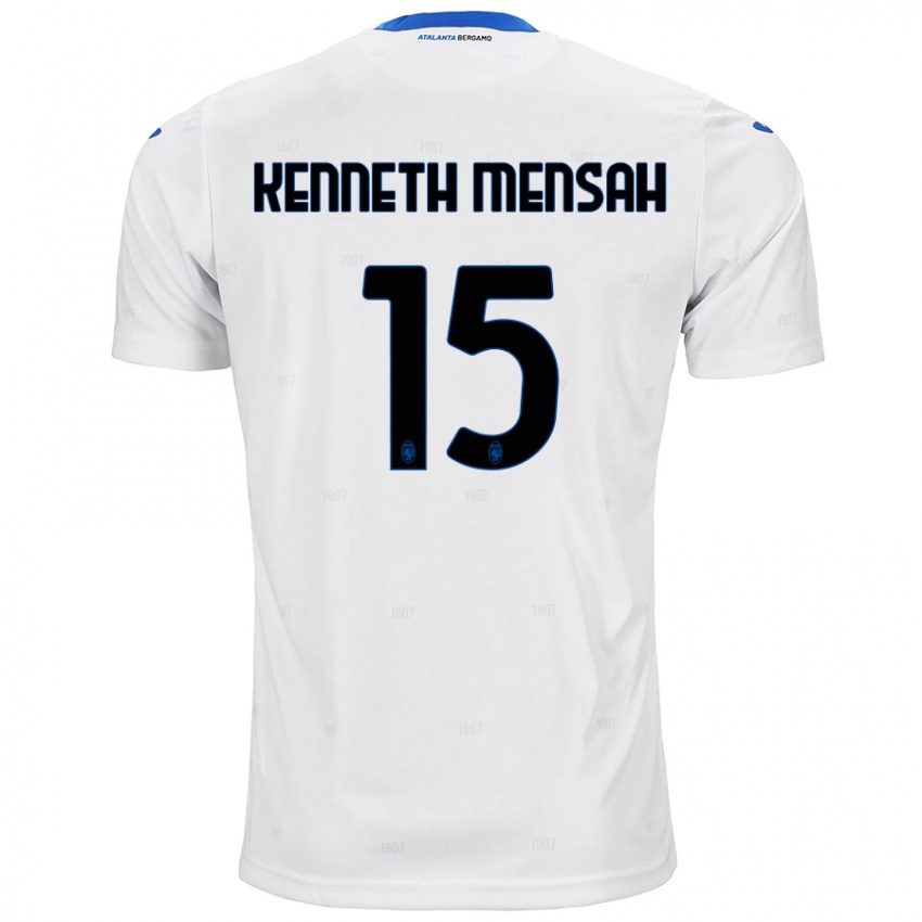 Kinder Anthony Kenneth Mensah #15 Weiß Auswärtstrikot Trikot 2024/25 T-Shirt Schweiz