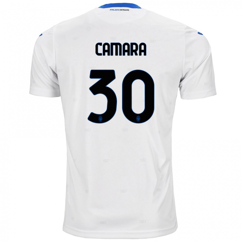 Kinder Henry Camara #30 Weiß Auswärtstrikot Trikot 2024/25 T-Shirt Schweiz