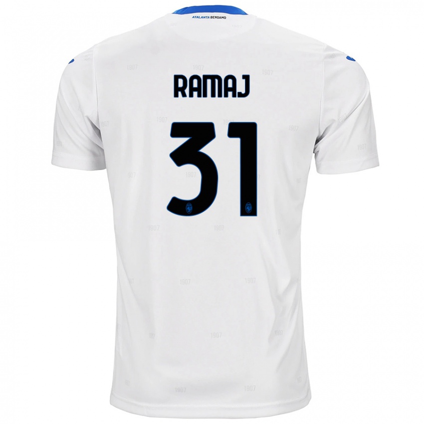 Kinder Gabriel Ramaj #31 Weiß Auswärtstrikot Trikot 2024/25 T-Shirt Schweiz