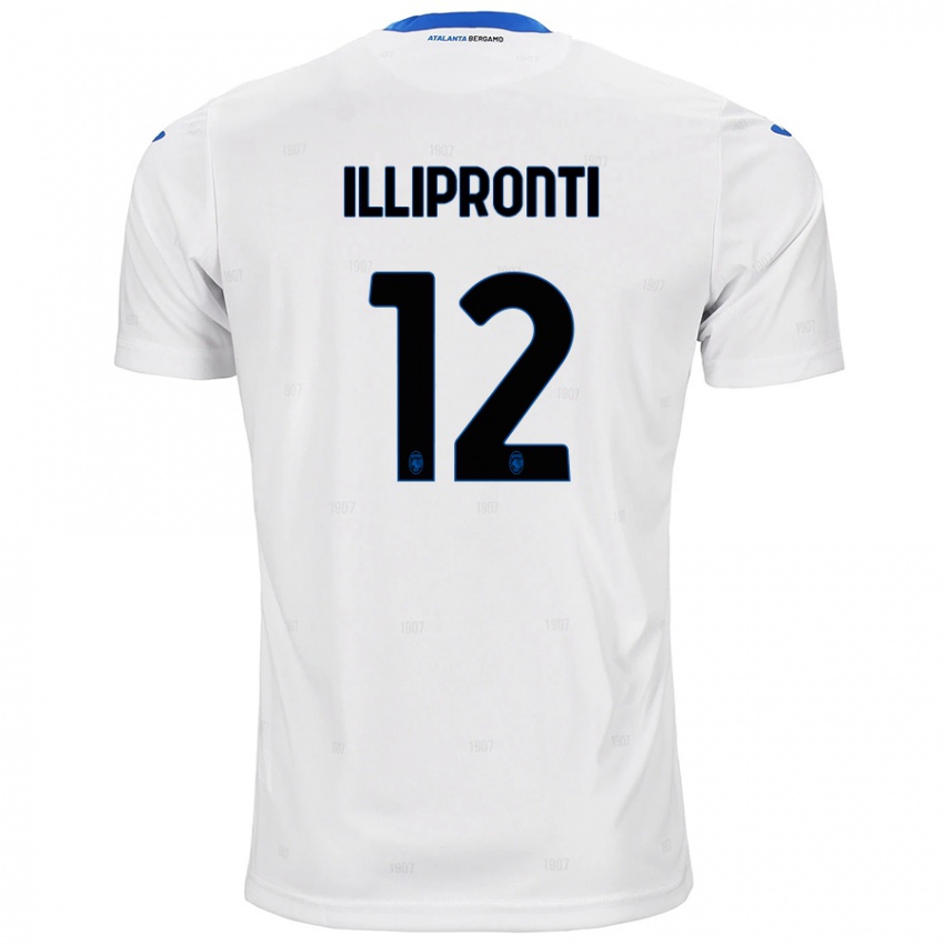 Kinder Filippo Illipronti #12 Weiß Auswärtstrikot Trikot 2024/25 T-Shirt Schweiz