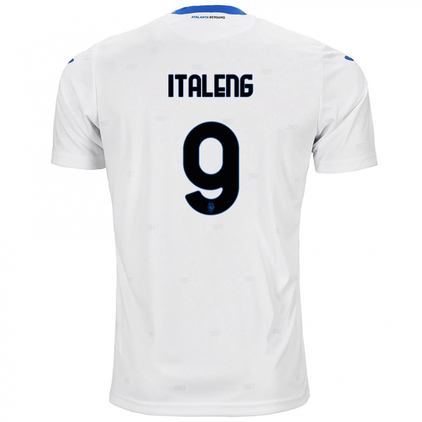 Kinder Jonathan Italeng #9 Weiß Auswärtstrikot Trikot 2024/25 T-Shirt Schweiz