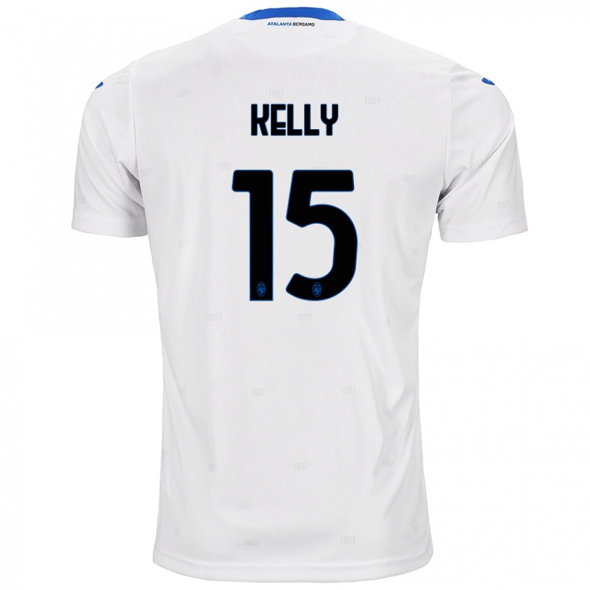 Kinder Maegan Kelly #15 Weiß Auswärtstrikot Trikot 2024/25 T-Shirt Schweiz