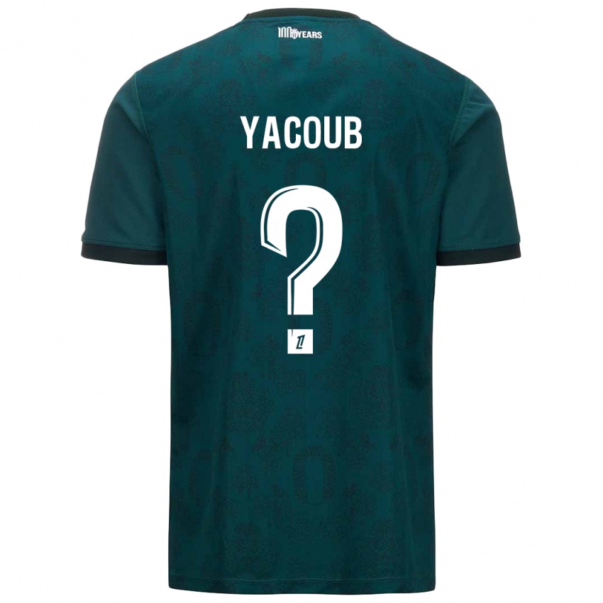 Enfant Maillot Béchir Yacoub #0 Vert Foncé Tenues Extérieur 2024/25 T-Shirt Suisse