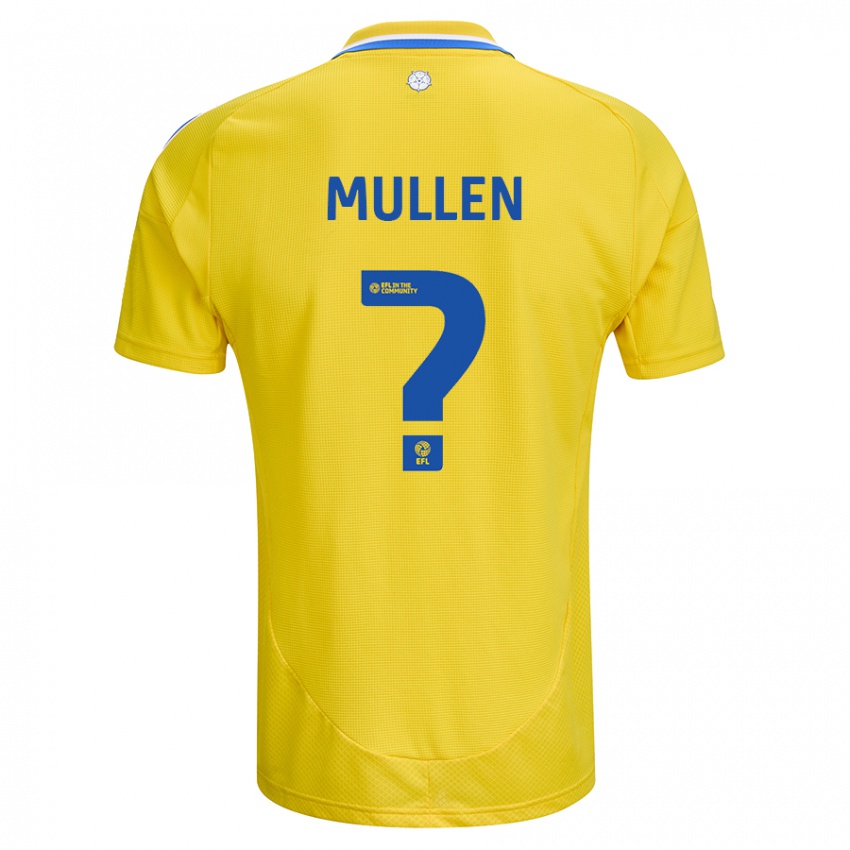 Enfant Maillot Jeremiah Chilokoa-Mullen #0 Jaune Bleu Tenues Extérieur 2024/25 T-Shirt Suisse