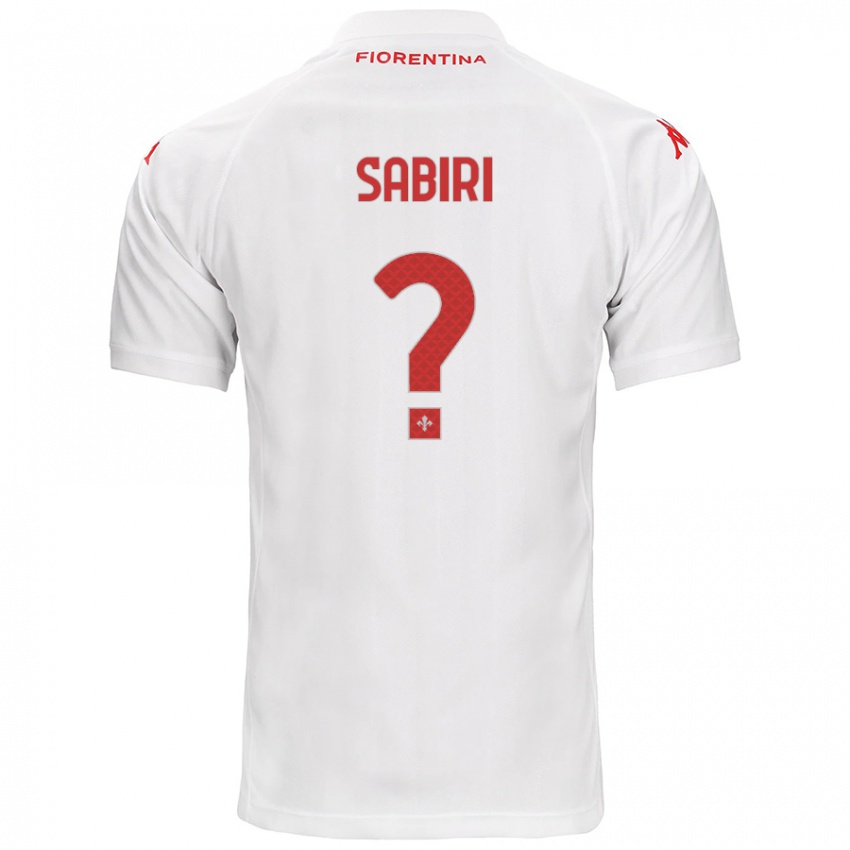 Enfant Maillot Abdelhamid Sabiri #0 Blanc Tenues Extérieur 2024/25 T-Shirt Suisse