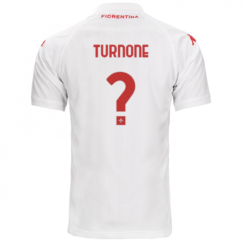 Kinder Niccolò Turnone #0 Weiß Auswärtstrikot Trikot 2024/25 T-Shirt Schweiz