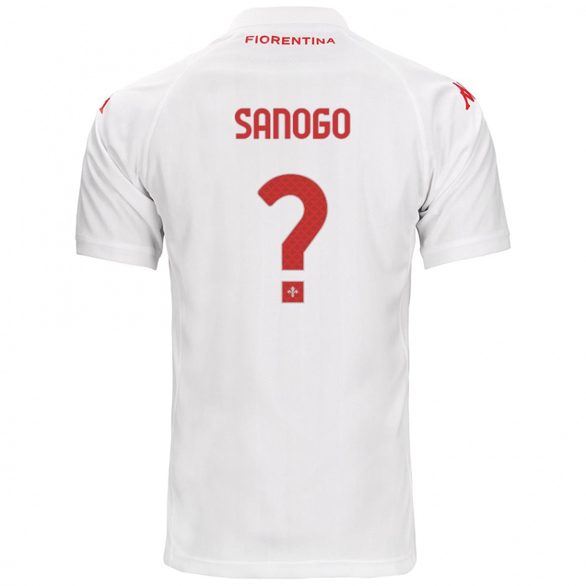 Enfant Maillot Bassidy Sanogo #0 Blanc Tenues Extérieur 2024/25 T-Shirt Suisse