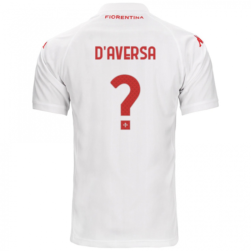 Enfant Maillot Simone D'aversa #0 Blanc Tenues Extérieur 2024/25 T-Shirt Suisse