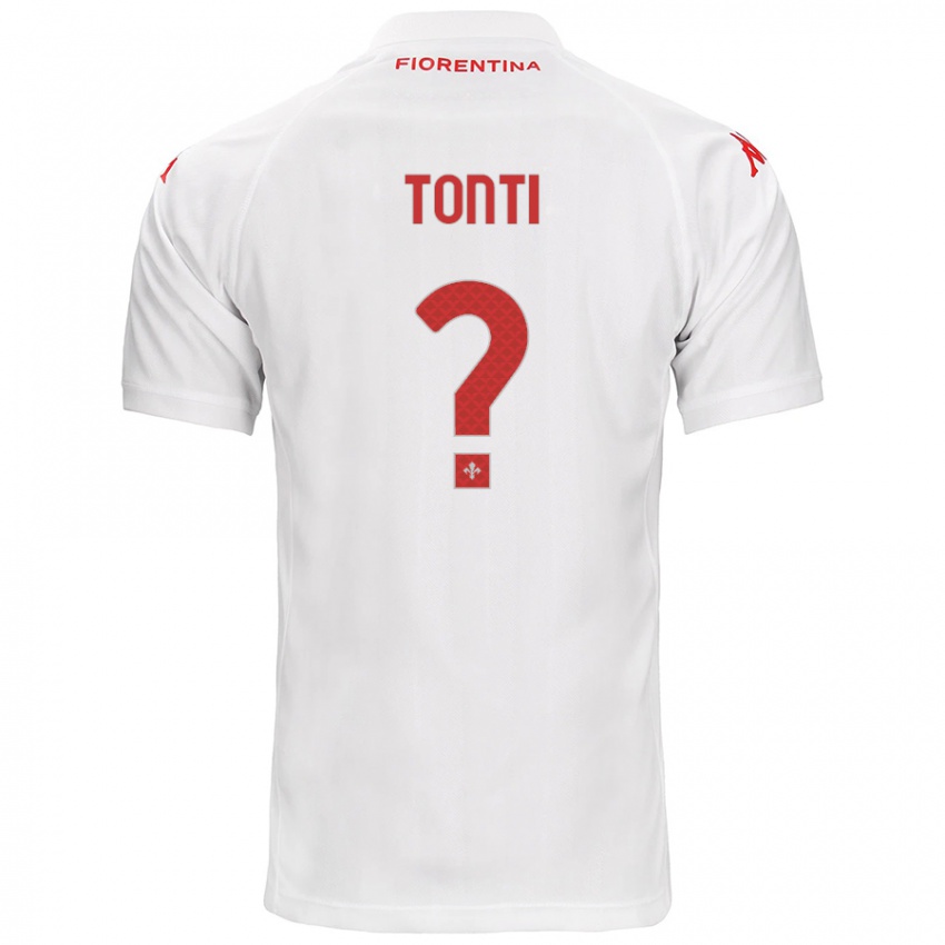 Enfant Maillot Federico Tonti #0 Blanc Tenues Extérieur 2024/25 T-Shirt Suisse