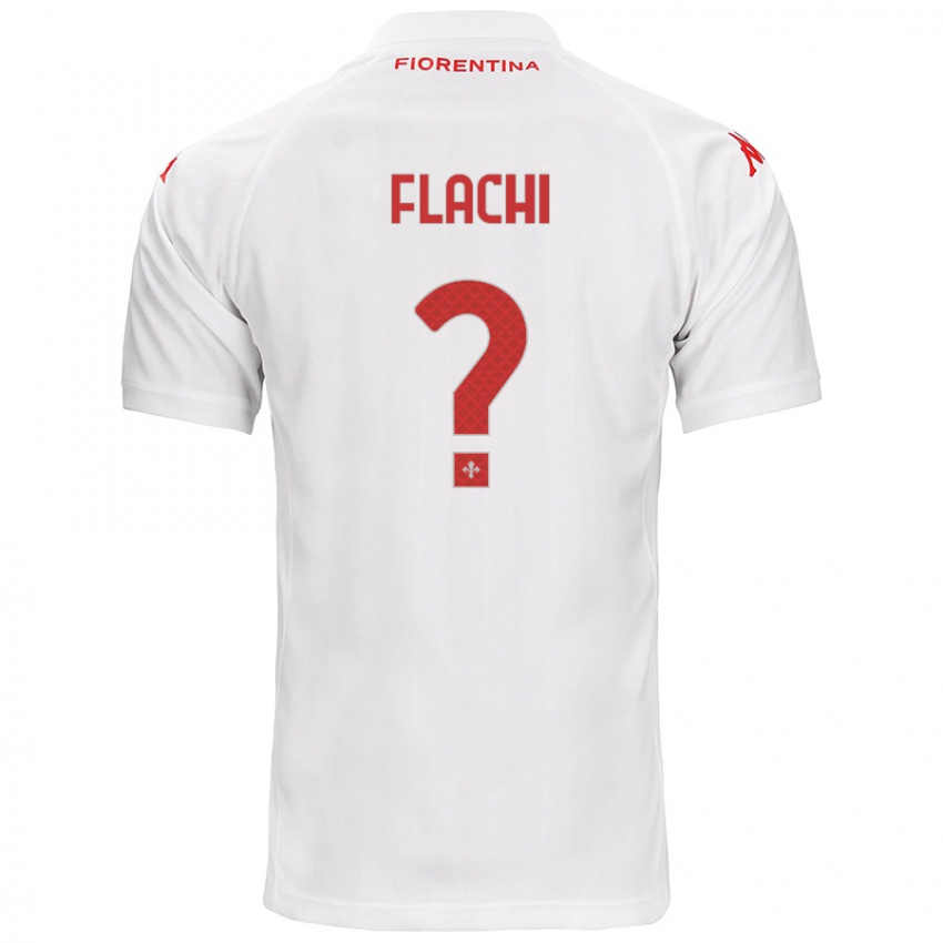 Enfant Maillot Tommaso Flachi #0 Blanc Tenues Extérieur 2024/25 T-Shirt Suisse