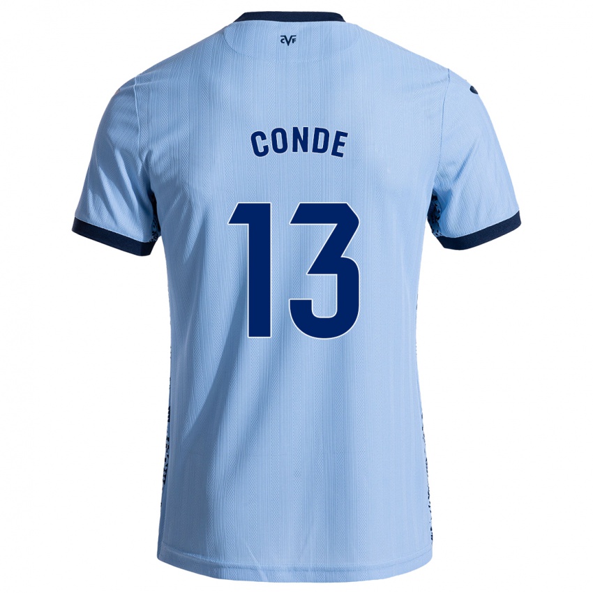 Kinder Diego Conde #13 Himmelblau Auswärtstrikot Trikot 2024/25 T-Shirt Schweiz