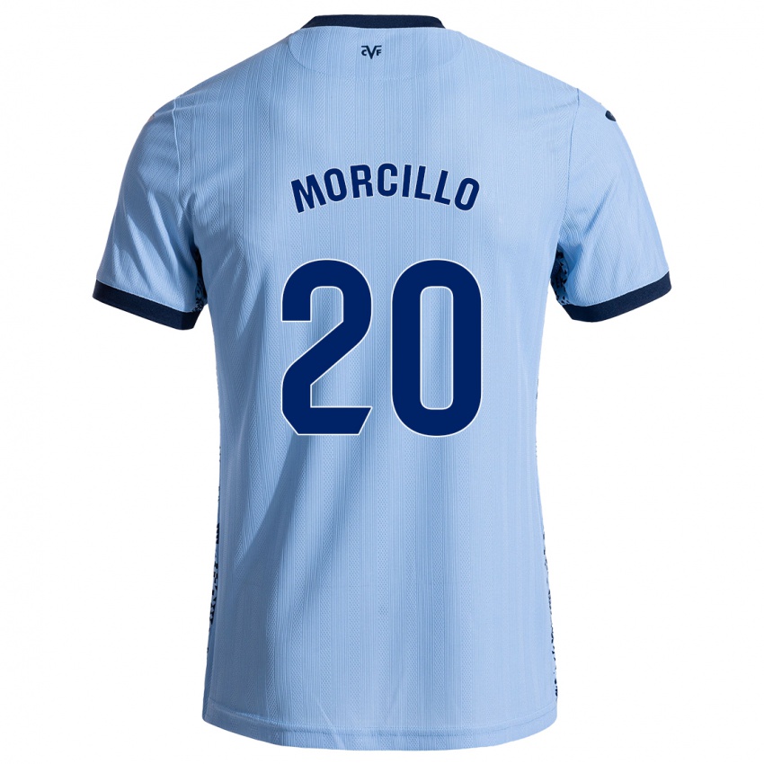 Kinder Raquel Morcillo #20 Himmelblau Auswärtstrikot Trikot 2024/25 T-Shirt Schweiz