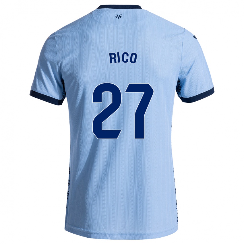 Kinder Vera Rico #27 Himmelblau Auswärtstrikot Trikot 2024/25 T-Shirt Schweiz