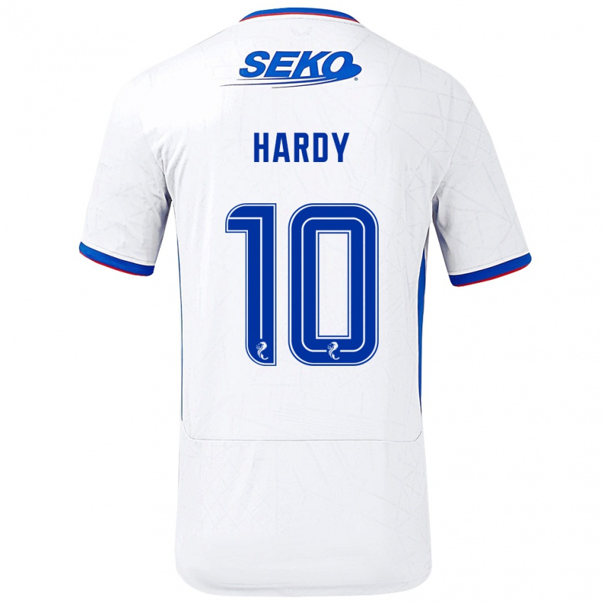 Kinder Rio Hardy #10 Weiß Blau Auswärtstrikot Trikot 2024/25 T-Shirt Schweiz