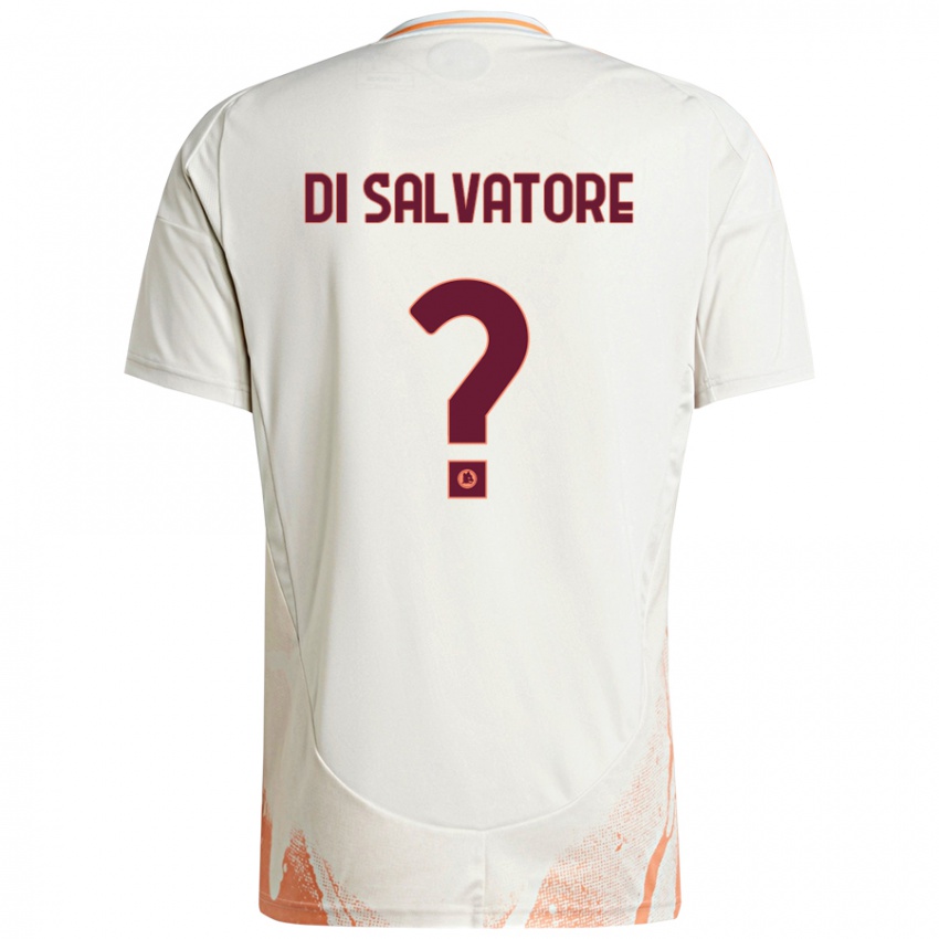 Kinder Diego Di Salvatore #0 Cremeweiß Orange Auswärtstrikot Trikot 2024/25 T-Shirt Schweiz