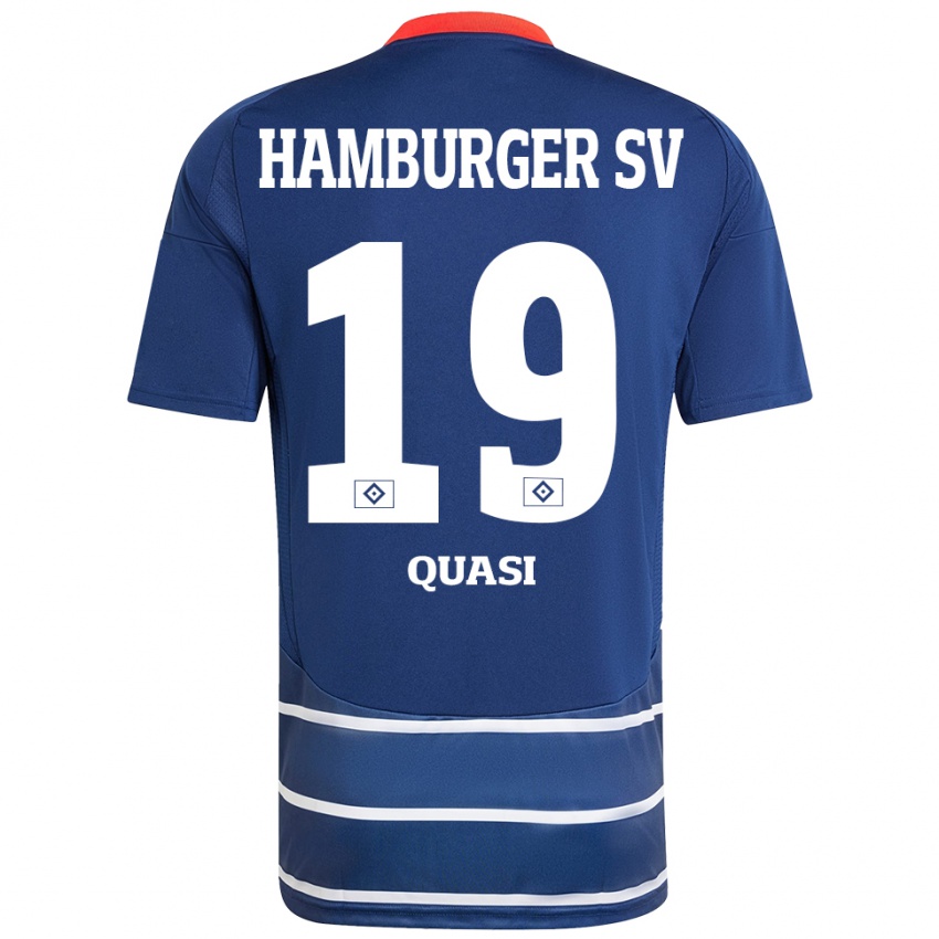 Kinder Prince Quasi #19 Dunkelblau Auswärtstrikot Trikot 2024/25 T-Shirt Schweiz