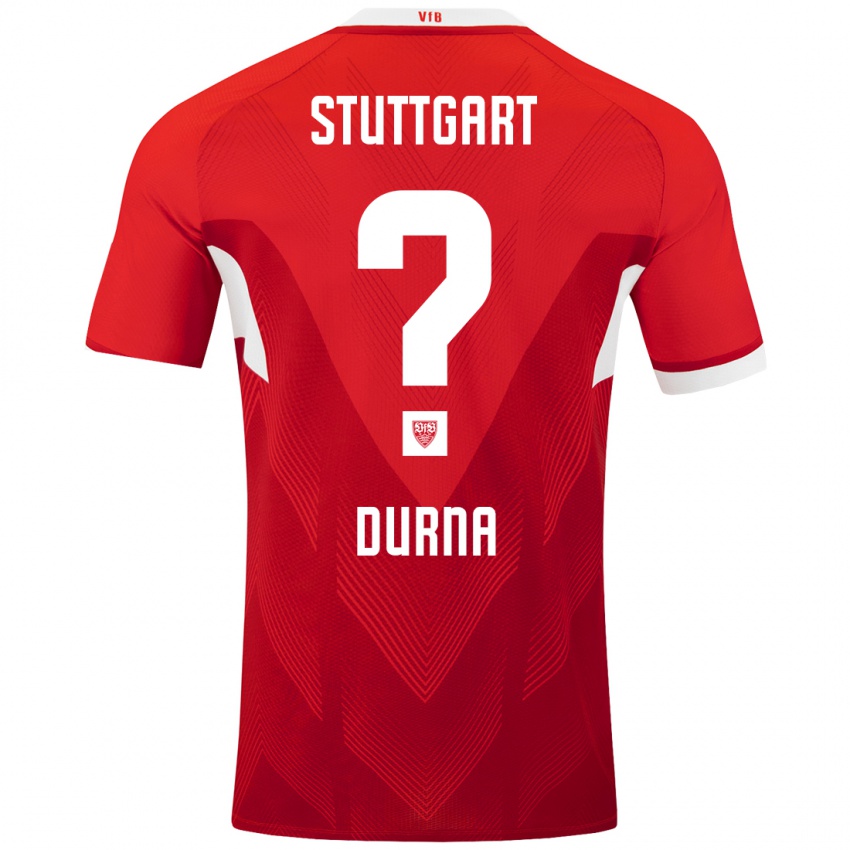 Kinder Tuncay Durna #0 Rot Weiß Auswärtstrikot Trikot 2024/25 T-Shirt Schweiz