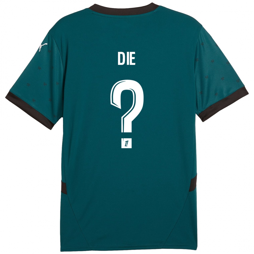 Kinder Manassé Die #0 Dunkelgrün Auswärtstrikot Trikot 2024/25 T-Shirt Schweiz