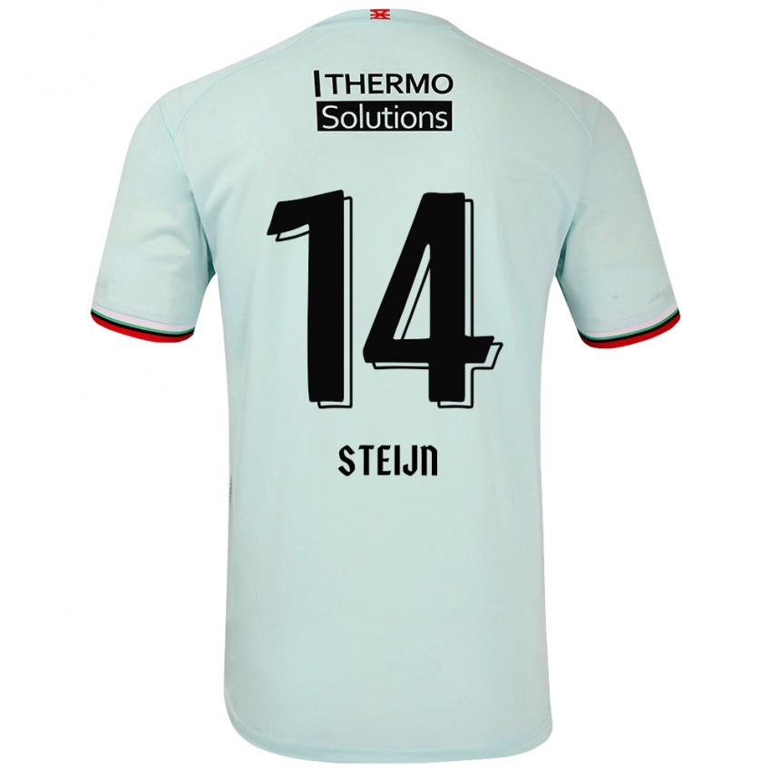 Kinder Sem Steijn #14 Hellgrün Auswärtstrikot Trikot 2024/25 T-Shirt Schweiz