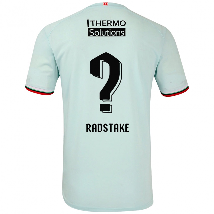 Kinder Ruben Radstake #0 Hellgrün Auswärtstrikot Trikot 2024/25 T-Shirt Schweiz