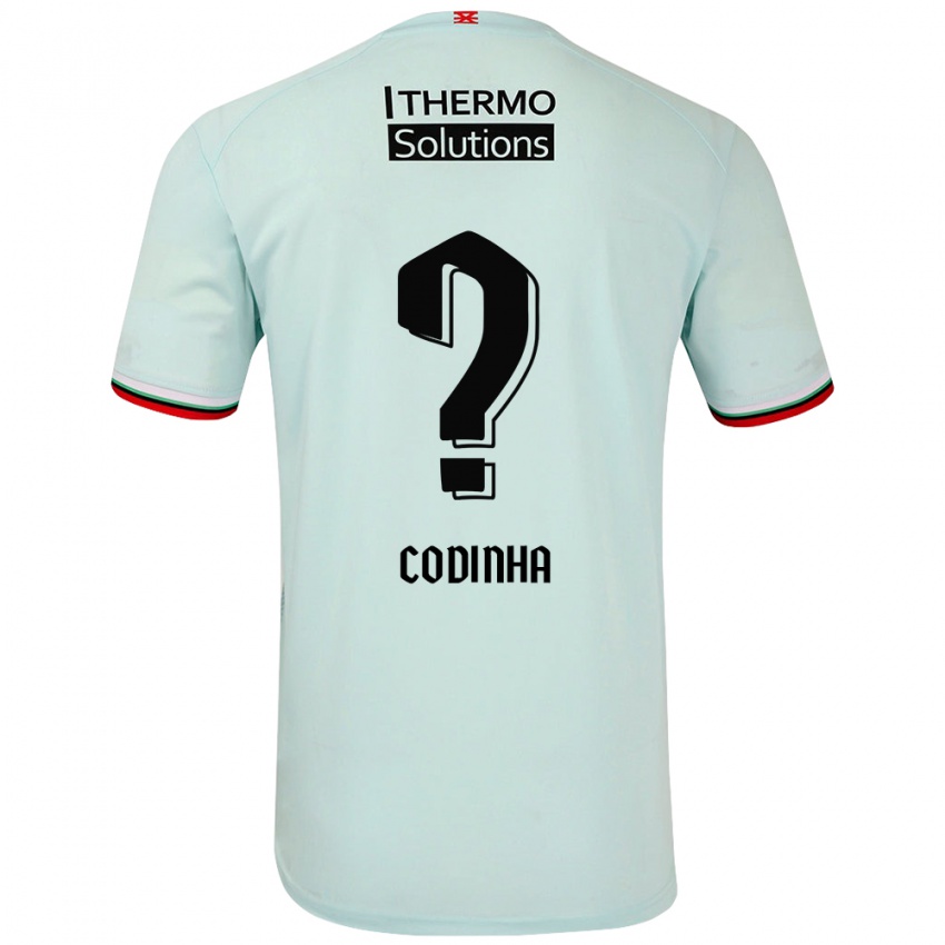 Kinder Tiago Codinha #0 Hellgrün Auswärtstrikot Trikot 2024/25 T-Shirt Schweiz