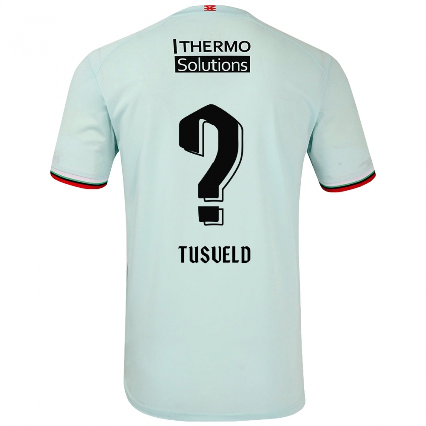 Kinder Tijn Tusveld #0 Hellgrün Auswärtstrikot Trikot 2024/25 T-Shirt Schweiz