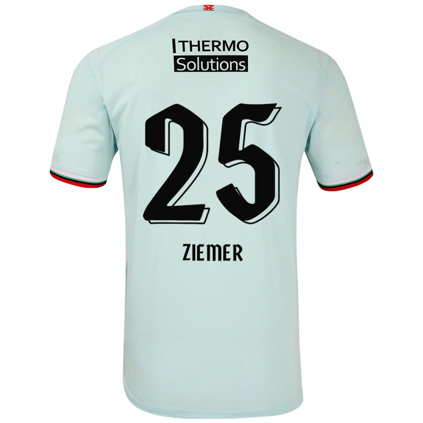 Kinder Taylor Ziemer #25 Hellgrün Auswärtstrikot Trikot 2024/25 T-Shirt Schweiz