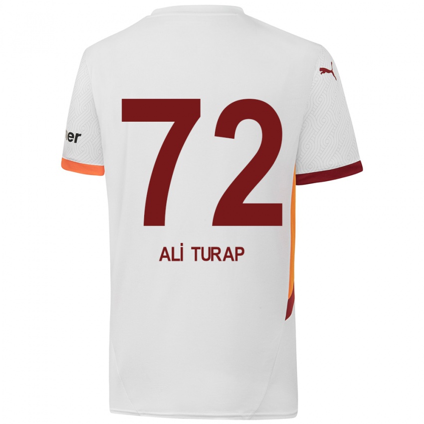 Kinder Ali Turap Bülbül #72 Weiß Gelb Rot Auswärtstrikot Trikot 2024/25 T-Shirt Schweiz