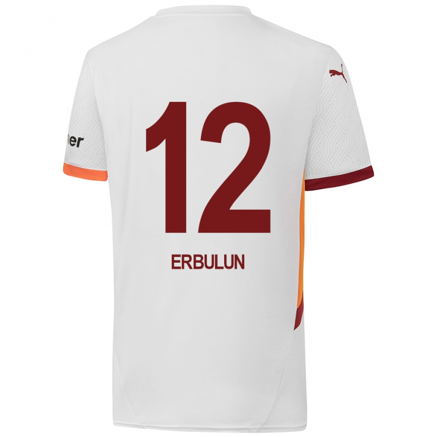 Kinder Helin Erbulun #12 Weiß Gelb Rot Auswärtstrikot Trikot 2024/25 T-Shirt Schweiz