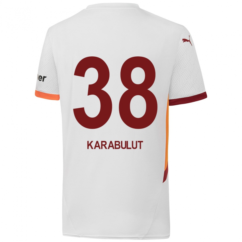 Kinder Arzu Karabulut #38 Weiß Gelb Rot Auswärtstrikot Trikot 2024/25 T-Shirt Schweiz