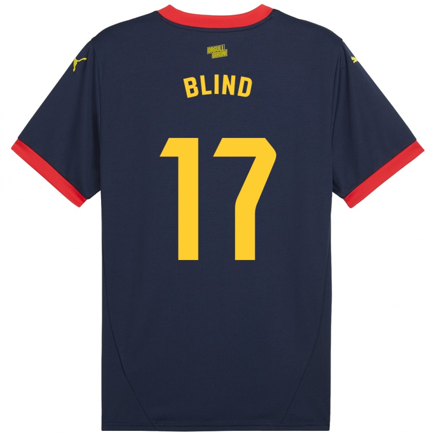 Kinder Daley Blind #17 Marinerot Auswärtstrikot Trikot 2024/25 T-Shirt Schweiz