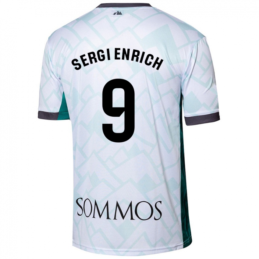 Kinder Sergi Enrich #9 Weiß Grün Auswärtstrikot Trikot 2024/25 T-Shirt Schweiz