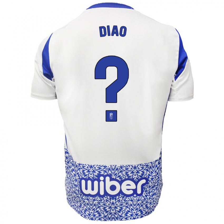 Kinder Siren Diao #0 Weiß Blau Auswärtstrikot Trikot 2024/25 T-Shirt Schweiz