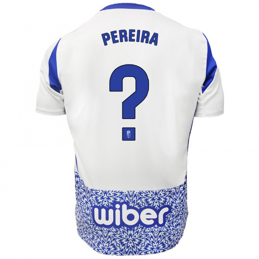 Kinder João Pereira #0 Weiß Blau Auswärtstrikot Trikot 2024/25 T-Shirt Schweiz