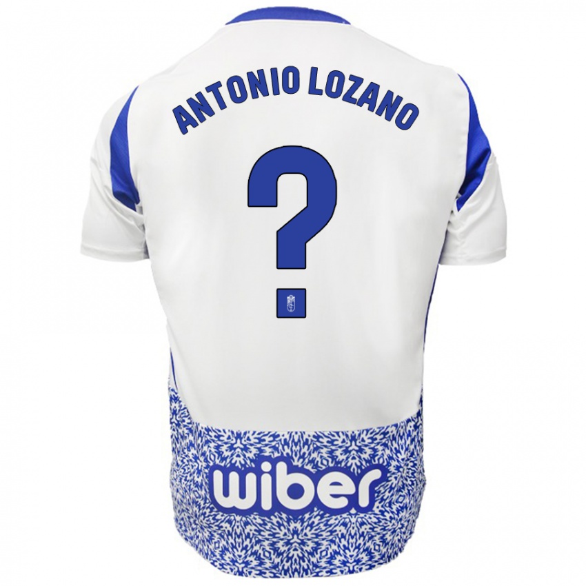 Kinder José Antonio Lozano #0 Weiß Blau Auswärtstrikot Trikot 2024/25 T-Shirt Schweiz