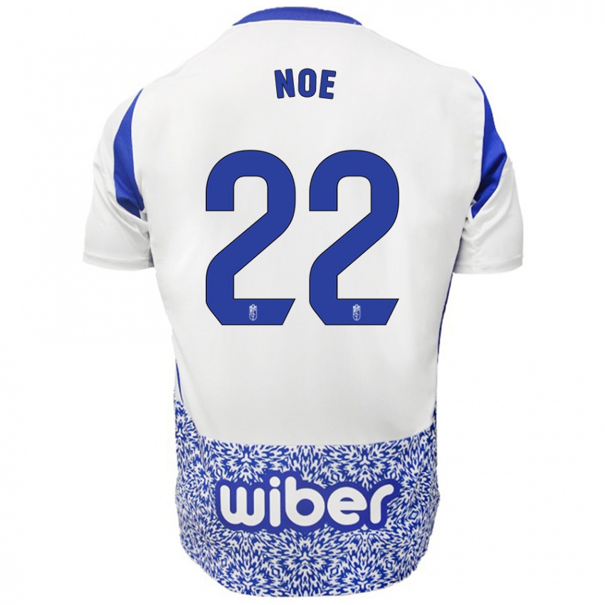 Kinder Noe #22 Weiß Blau Auswärtstrikot Trikot 2024/25 T-Shirt Schweiz