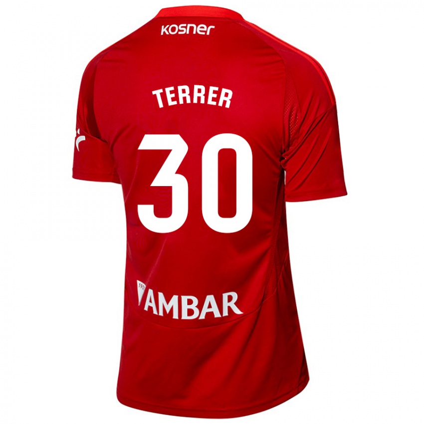 Kinder Lucas Terrer #30 Weiß Blau Auswärtstrikot Trikot 2024/25 T-Shirt Schweiz