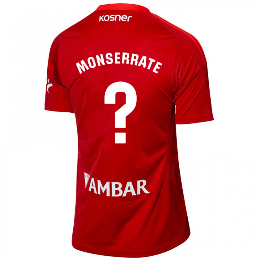 Enfant Maillot Jano Monserrate #0 Blanc Bleu Tenues Extérieur 2024/25 T-Shirt Suisse