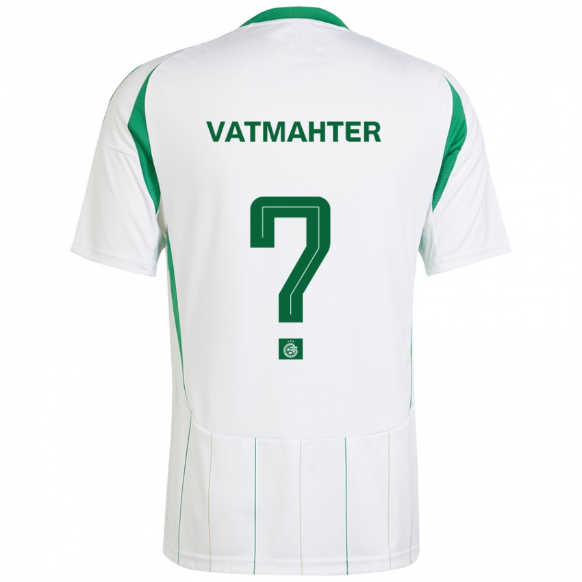 Kinder Liam Vatmahter #0 Weiß Grün Auswärtstrikot Trikot 2024/25 T-Shirt Schweiz