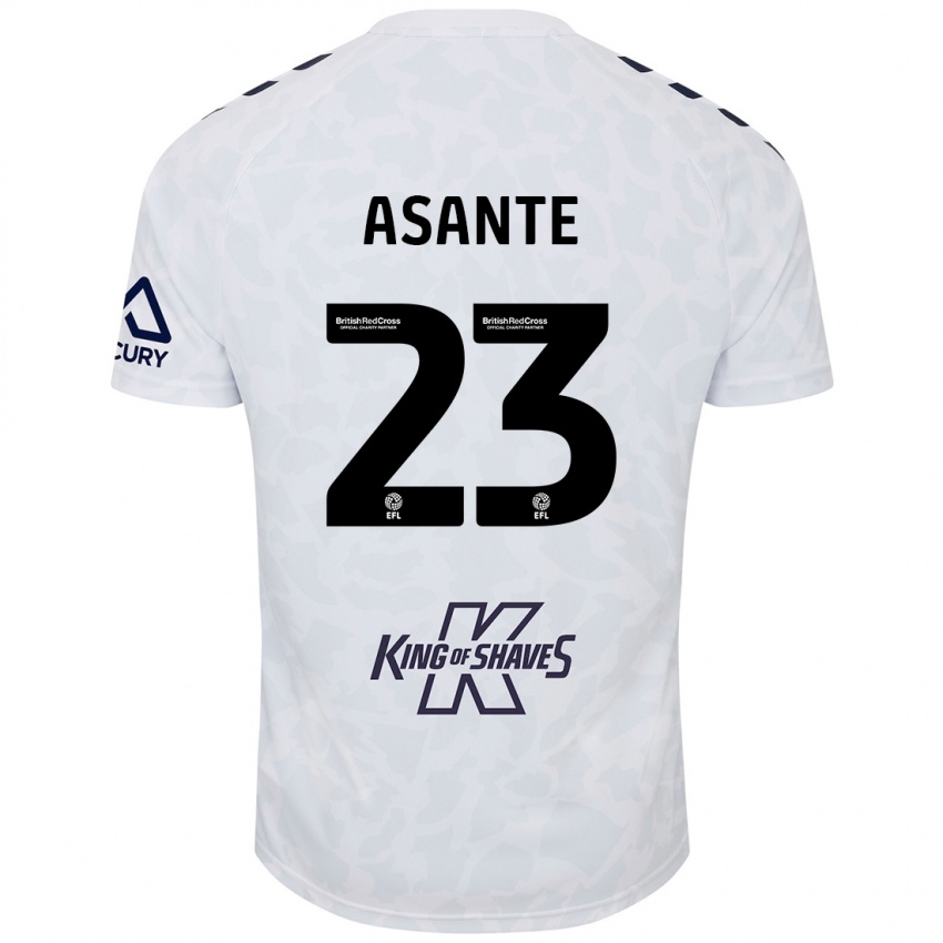 Enfant Maillot Brandon Thomas-Asante #23 Blanc Tenues Extérieur 2024/25 T-Shirt Suisse