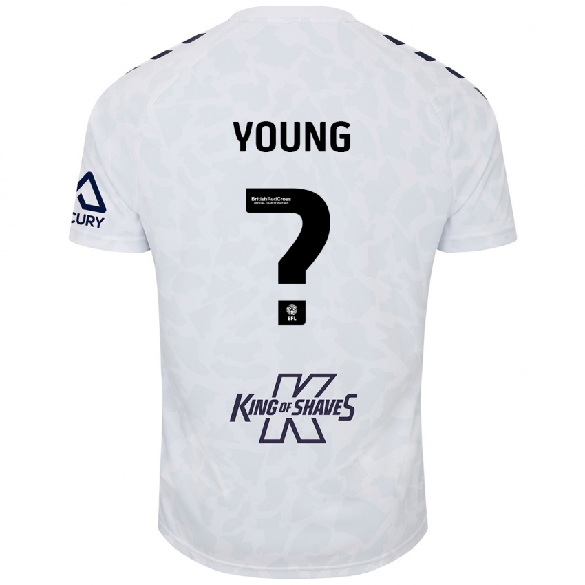 Kinder Shay Young #0 Weiß Auswärtstrikot Trikot 2024/25 T-Shirt Schweiz